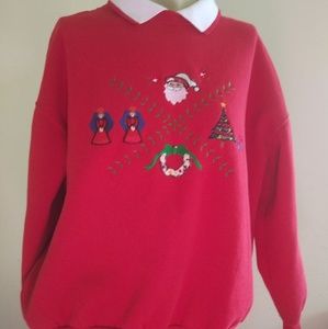 Vintage red sweater